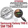 Samsung Galaxy TAB E SM-T561 USB Connector ORIGINAL Chargeur 9 SM Connecteur inch à charge Dorés souder Prise T561 de Micro Pins Dock