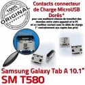 Samsung Galaxy Tab A T580 USB Micro à souder de Prise SM ORIGINAL Dorés 10.1 Dock Pins Connecteur charge Connector TAB inch Chargeur