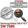 Samsung Galaxy Tab A T585 USB souder Dock ORIGINAL Micro à Dorés inch Chargeur SM Connecteur charge Prise 10.1 Pins de Connector TAB