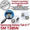 Galaxy Tab-A SM-T285N Prise USB TAB-A à MicroUSB Fiche Dock de souder Qualité charge Samsung Dorés Connector ORIGINAL Pins SLOT Chargeur