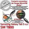 Samsung Galaxy TAB S SM-T800 Ch Charge Connecteur de Doré Chargeur USB Qualité Mémoire ORIGINAL Micro SD Lecteur TAB-S Port Prise Nappe