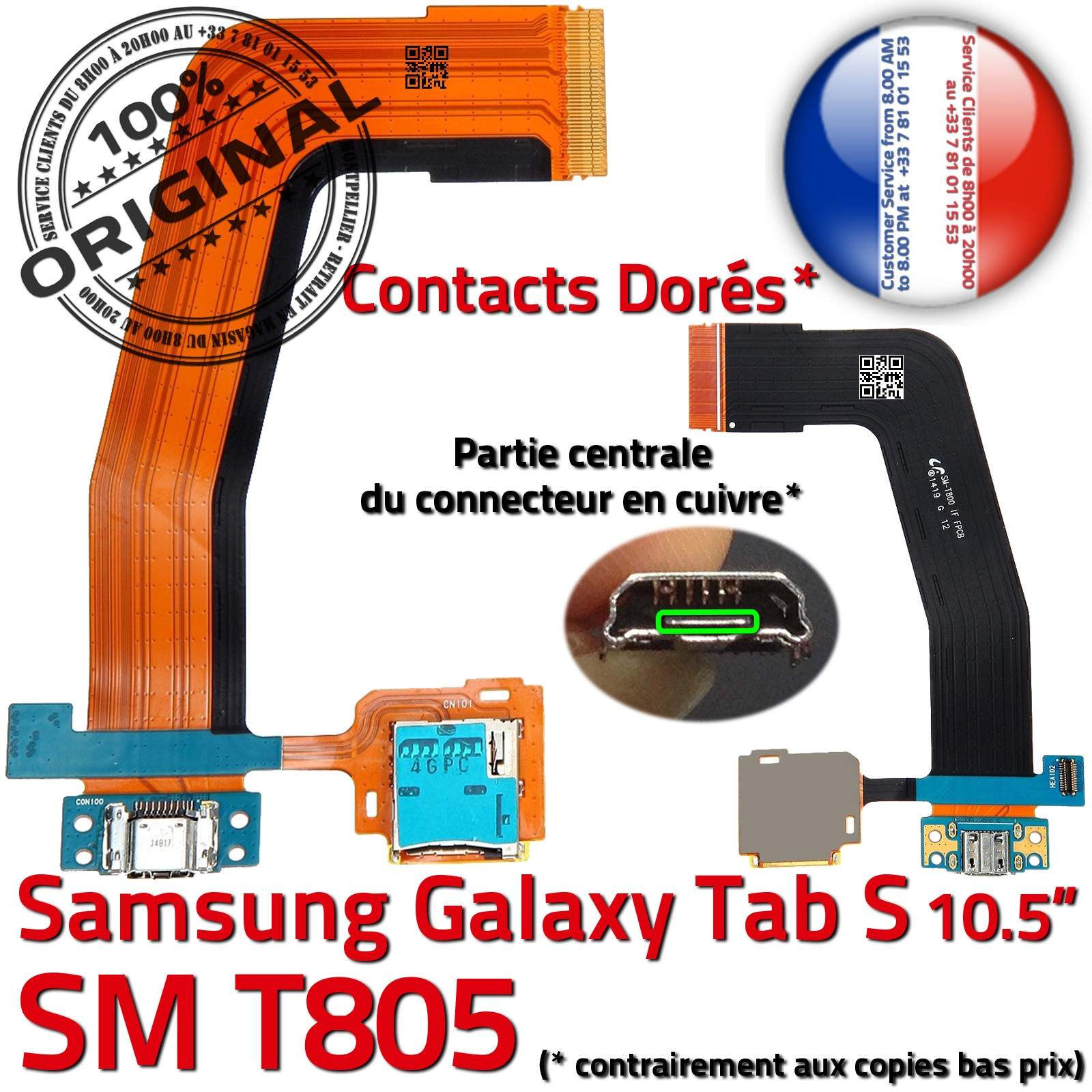 D'origine USB Carte De Charge Port Dock Flex Pour Samsung Galaxy