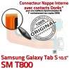 Samsung Galaxy TAB S SM-T800 Ch Charge Prise Lecteur SD de Connecteur Nappe ORIGINAL Mémoire Micro Chargeur TAB-S Port Doré USB Qualité