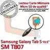 SM-T807 Micro USB TAB-S Charge S Chargeur Réparation de Contacts Dorés Galaxy ORIGINAL Connecteur Qualité T807 SM Lecteur Samsung Nappe TAB SD