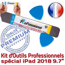 PRO Outils Démontage Remplacement Ecran Qualité KIT A1893 Compatible iLAME iSesamo iPad Réparation 2018 A1954 Professionnelle Vitre Tactile