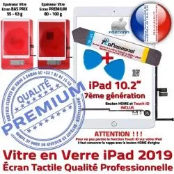 Adhésif Réparation A2198 Outil Blanche Verre 2019 Qualité A2197 PREMIUM PACK B Nappe A2200 KIT iPad Precollé Vitre Tactile HOME Bouton Tablette Démontage