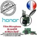 Honor 9X OFFICIELLE Prise Antenne Charge RESEAU Qualité C Micro ORIGINAL Chargeur JACK Câble Connecteur Nappe USB Microphone de