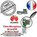 Huawei Y6 PRO 2017 Microphone Qualité USB Antenne Nappe RESEAU ORIGINAL Chargeur Prise Téléphone Connecteur Charge OFFICIELLE