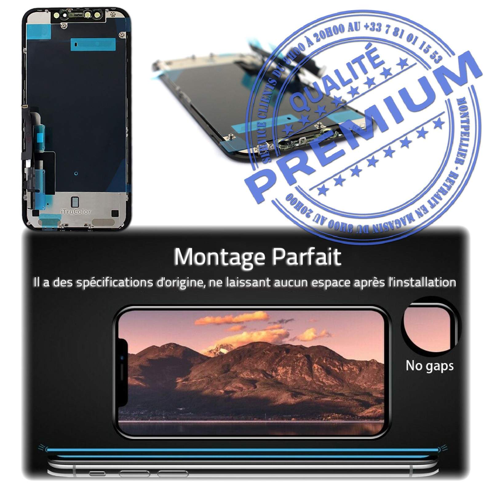 écran iphone X LCD Premium