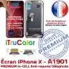 Écran inCELL iPhone A1901 LG LCD Tactile Multi-Touch iTruColor Verre SmartPhone Oléophobe HDR Tone Affichage PREMIUM True