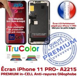 Liquides PREMIUM SmartPhone 3D Cristaux Écran Apple iPhone Ecran Multi-Touch Touch A2215 iTruColor inCELL Verre LCD Remplacement