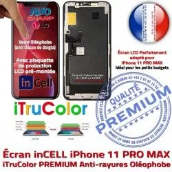 11 SmartPhone Vitre MAX PRO Affichage inCELL iPhone Apple True Écran Tactile PREMIUM Cristaux Retina in 6,5 Super Liquides Tone