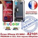 in-CELL LCD Complet iPhone A2101 Tactile MAX 6,5 PREMIUM Tone Réparation Verre SmartPhone Écran Retina Qualité inCELL XS True Affichage