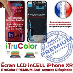 SmartPhone Affichage Retina Multi-Touch iPhone Apple PREMIUM True HD inCELL Écran Tactile Verre Vitre LCD Réparation XR Tone
