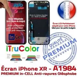 HD iTruColor Touch inCELL Réparation Écran LCD Liquides Super inch Retina PREMIUM 3D A1984 SmartPhone 6,1 iPhone Apple Cristaux