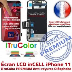 Retina in 3D Liquides Touch Super LCD Oléophobe HDR PREMIUM Vitre Écran In-CELL 6,1 in-CELL Cristaux 11 Remplacement iPhone SmartPhone