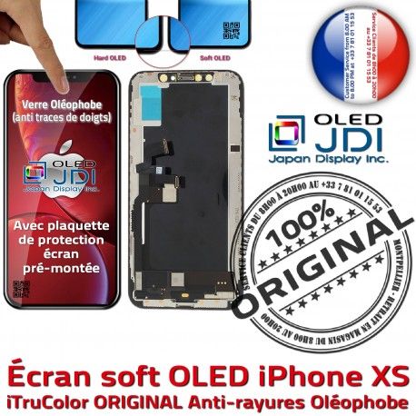 soft OLED Complet iPhone XS Tone SmartPhone Affichage Super Verre ORIGINAL Écran Réparation Retina Qualité 5,8 Tactile HD in HDR True