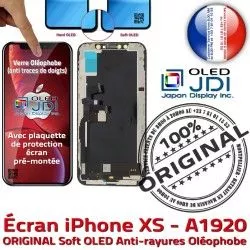 Touch soft KIT Remplacement Super Vitre OLED iPhone Retina XS 5,8 ORIGINAL Qualité A1920 Assemblé Écran in Châssis SmartPhone Complet