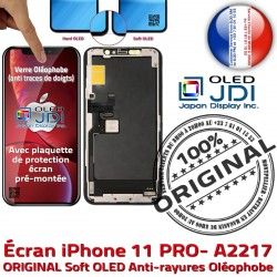 iPhone soft KIT Vitre Remplacement in Complet Qualité Écran 11 A2217 Assemblé Châssi Retina Super SmartPhone 5,8 PRO ORIGINAL OLED Touch