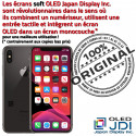 Ecran Apple OLED iPhone A1921 in ORIGINAL SmartPhone Réparation Écran True Verre soft HD Retina Qualité Tactile Super 6,5 Affichage HDR Tone