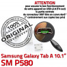 Samsung Galaxy Tab A P580 USB Micro ORIGINAL TAB 10.1 de charge Connector SM Prise Dorés Pins Connecteur inch à Chargeur Dock souder