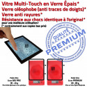 iPad 2022 A2696 Noir Oléophobe Professionnelle Nappe Verre Adhésif Écran Monté Qualité Dorée Tablette Tactile Vitre Réparation