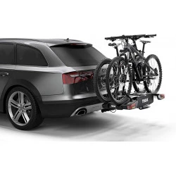 2 Thule 933100 noir/aluminium porte-vélos EasyFold Plateforme 2 vélos XT attelage boule sur pour