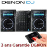 X1850 PRIME + 2 x Denon SC6000M OFFERT Mo/s Platines Gamme Soldes - Mixage Table de Mixeur SSD PRO DJ Prime Haut 560 Disque