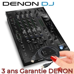 SC6000, Denon Innovation PRIME Pros DJs et pour LC6000 Mixeur SC5000 de Polyvalence Voies Gamme DJ Compatible X1850 4 : Haut