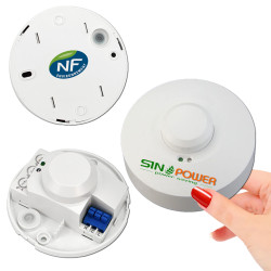 de Fréquence Radar Éclairage Luminaire Micro-Ondes Ampoules Mouvement Détection LED Relais SINOPower 360° Automatique Énergie Micro Capteur Économie Hyper