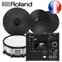 Kit Roland VAD507 V71 VAD-507 FULL Batterie Pro Module - 7 Acoustique série | Avancé PACK électronique Digital V-Drums avec Look au