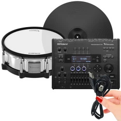 électronique Caisse de CY14C KD-200 Roland Ride CY-16R-T numérique HI-HAT + Ensemble TD-50X DP Module batterie claire