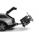 EasyFold porte-vélos 3 vélos 3 vélos attelage - sur plateforme noir/aluminium Porte-vélos Thule boule / XT 934100 XT3