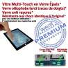 PACK A1459 iLAME Joint Nappe N Verre Outils Bouton iPad4 Cadre KIT Tablette Vitre Tactile Adhésif Precollé Réparation HOME Noire Apple