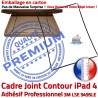 PACK A1460 iLAME Joint Nappe N Adhésif Verre Apple KIT Réparation iPad4 Tactile Outils Noire Precollé Tablette Vitre Bouton Cadre HOME