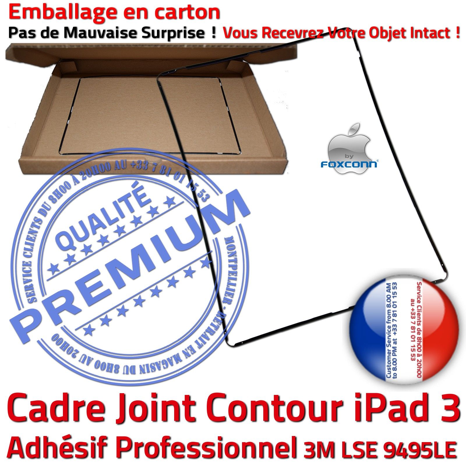 PACK iPad 3 A1430 iLAME Joint N