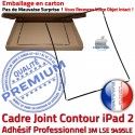 PACK iPad 2 A1397 iLAME Joint N Outils Réparation Chassis Apple iPad2 Tactile HOME Bouton KIT Tablette Noire Vitre Cadre Verre Adhésif Precollé