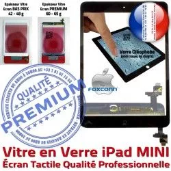 Oléophobe Monté iPad Home A1432 Noir Tablette Nappe Bouton Tactile Caméra Réparation Filtre Adhésif Vitre IC MINI Verre Ecran Fixation A1455 iPadMINI A1454