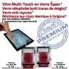 PACK iPad AIR A1474 N Tactile Qualité KIT HOME Precollé Vitre Réparation Démontage PREMIUM Noire Adhésif Outils Verre Bouton Oléophobe