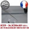 ACER Left Hinge Montant ORIGINAL Gauche W2 Fixations 34.3CD04.001 60.4CD36.001 090723 Charnière SZS-L JM-70 LCD PC écran Portable A01