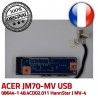 ACER USB JM70 Ports BD JM70-MV 50.4CD09.011 48.4CD02.011 E89382 94V-0 MV Module HannStar Cable Board ORIGINAL J MV-4