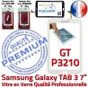 Samsung Galaxy TAB 3 GT-P3210 B Prémonté Supérieure LCD 7 Assemblée TAB3 Adhésif Vitre en Qualité P3210 Blanche Verre Tactile Ecran GT PREMIUM