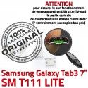Samsung Galaxy Tab3 SM-T111 USB souder Dock Pins Dorés Chargeur MicroUSB charge SLOT de Fiche Qualité à TAB3 Prise Connector ORIGINAL