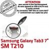 Samsung Galaxy Tab3 SM-T210 USB de Pins TAB3 Qualité charge Fiche Dorés SLOT souder Dock MicroUSB Prise ORIGINAL Chargeur à Connector