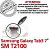 Samsung Galaxy Tab 3 T2100 USB de Dorés souder Chargeur Connecteur charge 7 inch Micro ORIGINAL Connector TAB Prise à SM Pins Dock