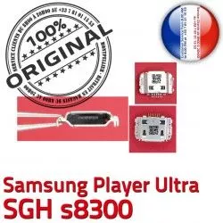 Flex ORIGINAL Ultra Dorés C Connector Samsung souder Player SGH s8300 Connecteur charge Prise Micro Dock USB de Chargeur Pins à