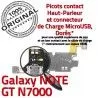 Samsung Galaxy NOTE GT N7000 C Connecteur Qualité Charge Chargeur MicroUSB Prise Microphone OFFICIELLE RESEAU Nappe Antenne ORIGINAL