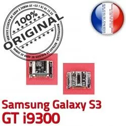 Flex Micro Samsung Prise S3 Connecteur C Chargeur Dock i9300 Galaxy Dorés ORIGINAL GT à Pins Connector souder charge de USB