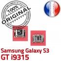 Samsung Galaxy S3 GT i9315 C Flex Pins ORIGINAL souder de charge Dock Dorés Connector Prise à USB Micro Chargeur Connecteur