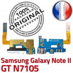 Charge GT N7105 ORIGINAL OFFICIELLE Chargeur Microphone Connecteur RESEAU MicroUSB Qualité Prise Antenne Samsung Galaxy NOTE2 C Nappe